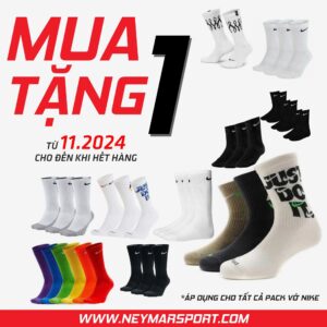 Tất vớ thể thao chuyên dụng NIKE Oversize - 399